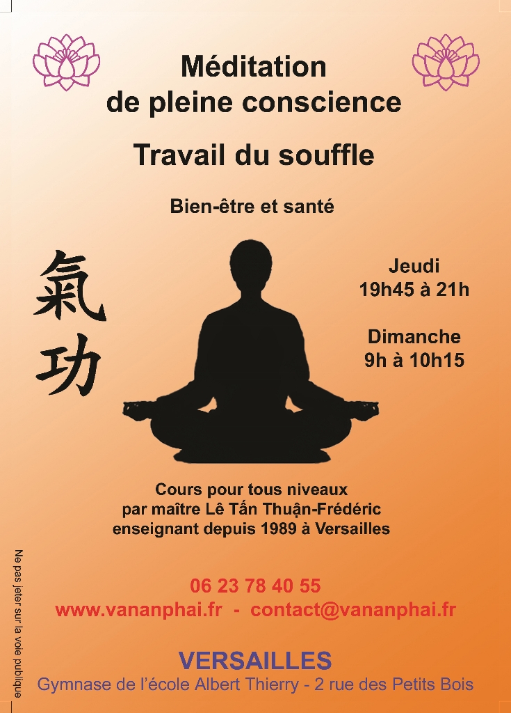 Méditation Khi Công Qi Gong Versailles