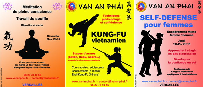 VO KINH VAN AN PHAI - Kung Fu vietnamien - Versailles